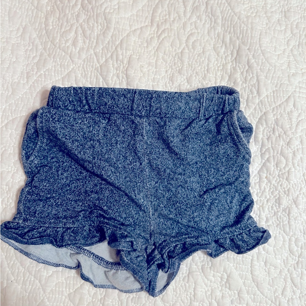 3-6 month posh peanut bamboo shorts baby girl